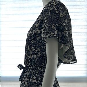 Black and white dress